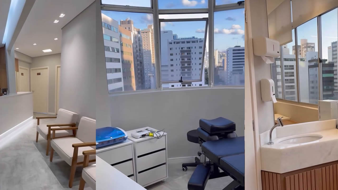Interior da Clínica Vitta Núcleo de Saúde